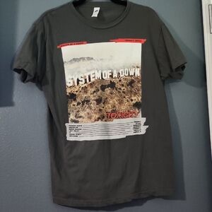 Vintage Look System of a Down T-Shirt